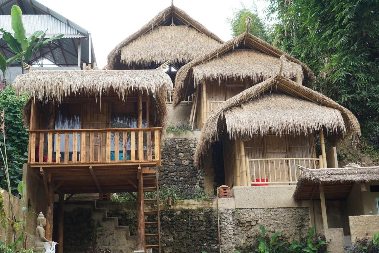 Bali Bamboo Jungle Huts And Hostel Tampaksiring Bagian luar foto