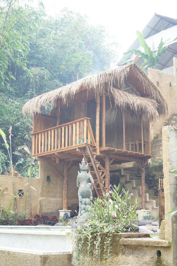 Bali Bamboo Jungle Huts And Hostel Tampaksiring Bagian luar foto