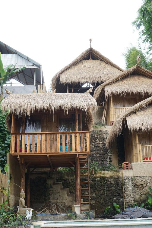 Bali Bamboo Jungle Huts And Hostel Tampaksiring Bagian luar foto