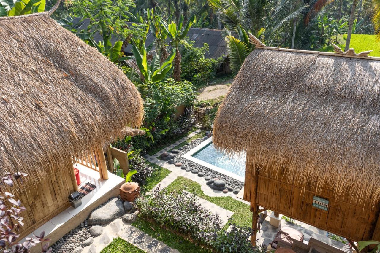 Bali Bamboo Jungle Huts And Hostel Tampaksiring Bagian luar foto