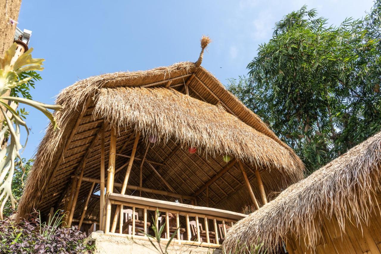 Bali Bamboo Jungle Huts And Hostel Tampaksiring Bagian luar foto